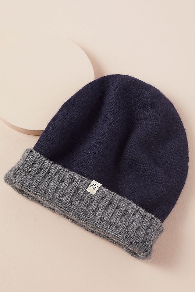 Unisex Wool and Cashmere-Blend Beanie | Anthropologie UK