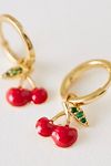 Thumbnail View 2: Boucles d'oreilles créoles Cherry Charm