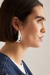 Thumbnail View 2: Gold-Plated Oversized Chunky Triangle Earrings