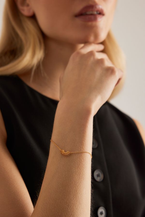 Slide View: 2: Rachel Jackson Gold-Plattiertes Rising Sun Armband