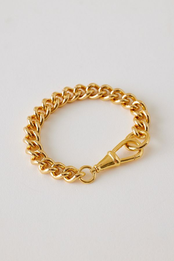 Slide View: 1: Bracelet Tilly Sveaas Large Curb Clipt