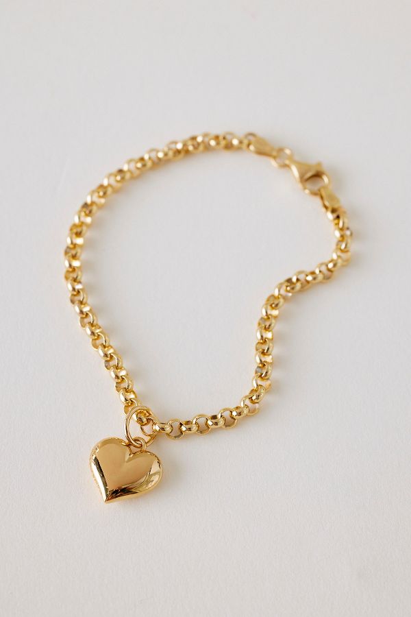 Slide View: 1: Tilly Sveaas Heart Belcher Bracelet