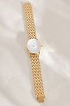 Vista en miniatura 1: Reloj de pulsera Rosefield Oval Woven Link Chapado en Oro