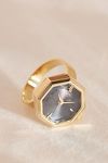 Thumbnail View 2: Rosefield Gold-Plated Studio Octagonal Watch Ring