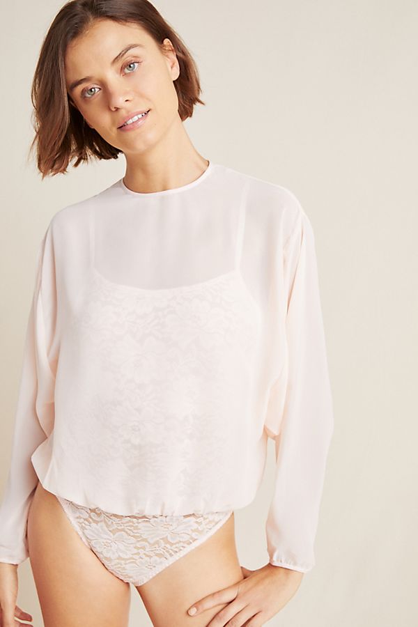 Slide View: 1: Jen Lace Bodysuit