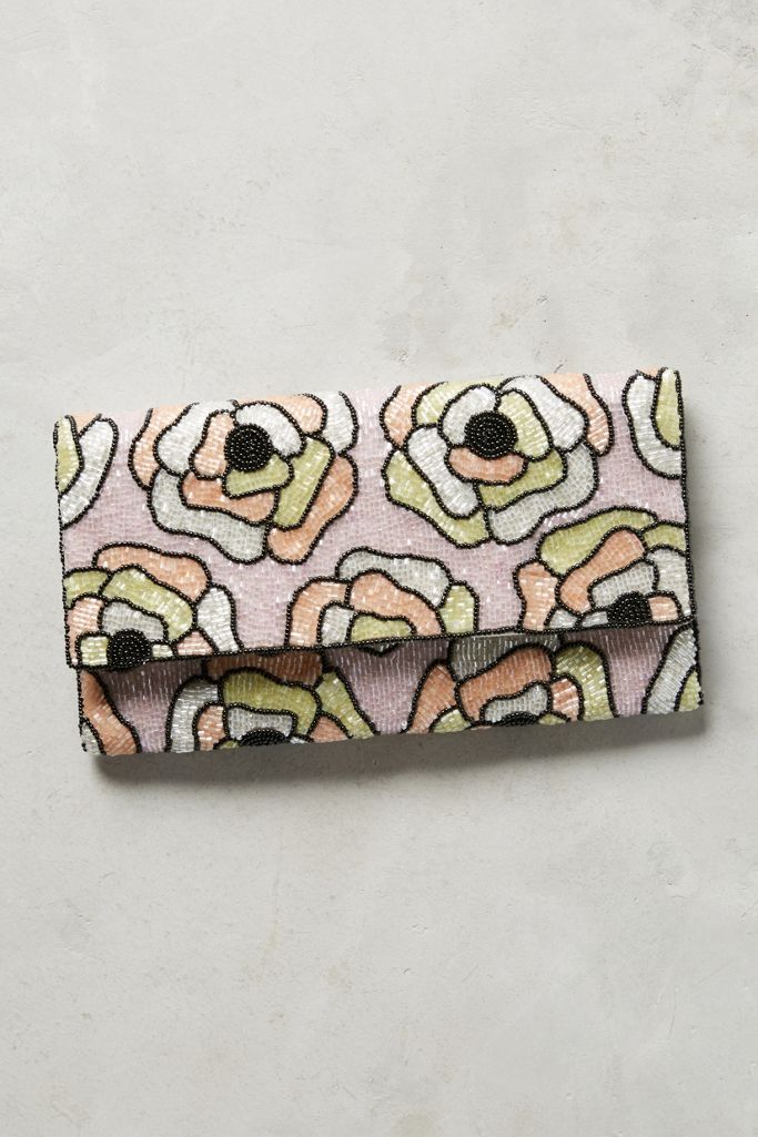 RING SCARF CLUTCH A CERAMIC GARDEN