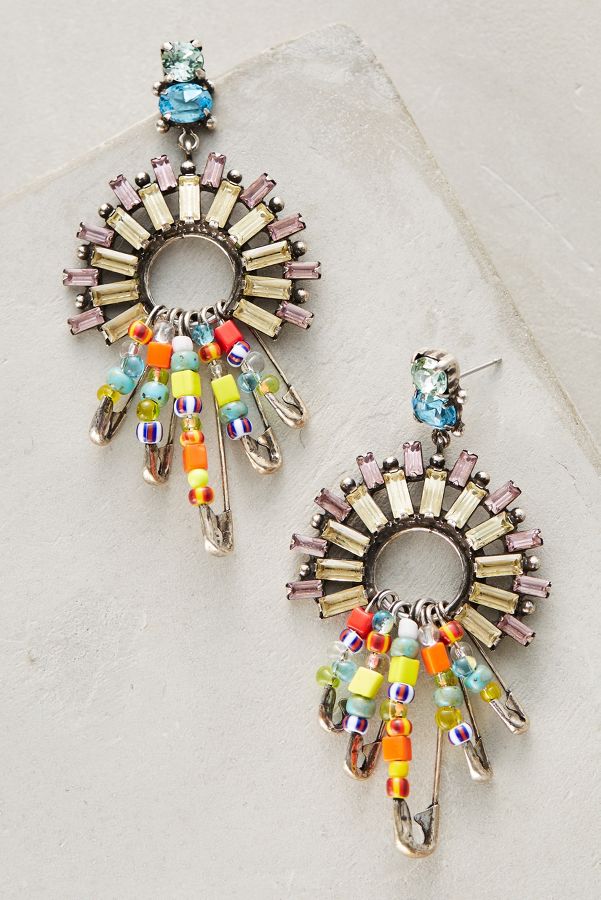 Felicity Crystal Drop Earrings | Anthropologie