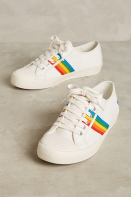 gola rainbow trainers anthropologie
