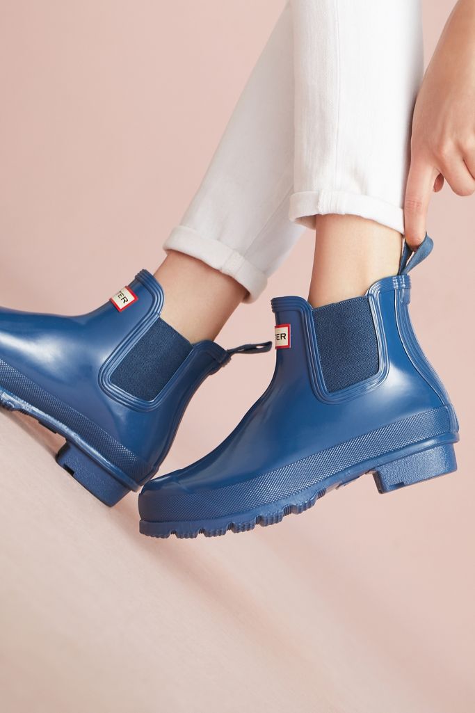 Hunter Chelsea Rain Boots Anthropologie