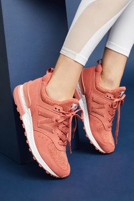 new balance 574 sport rose