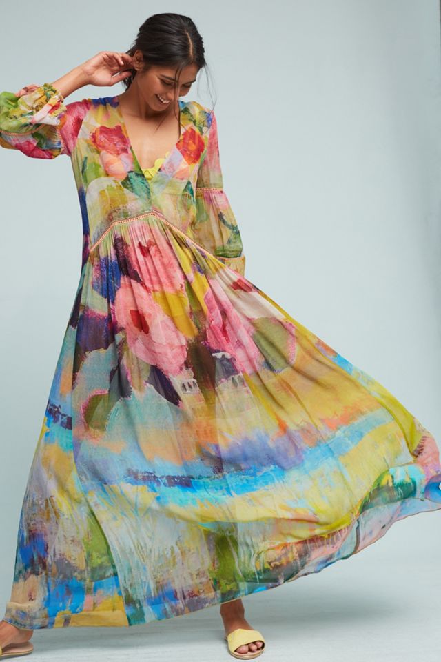 anthropologie caftan