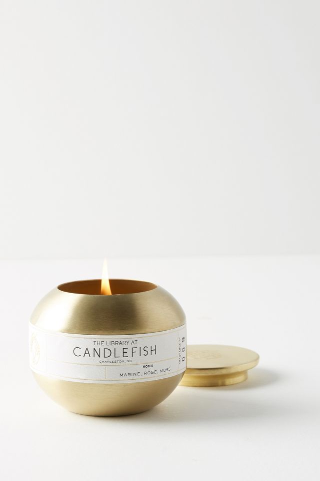 Candlefish Candle Tin | Anthropologie