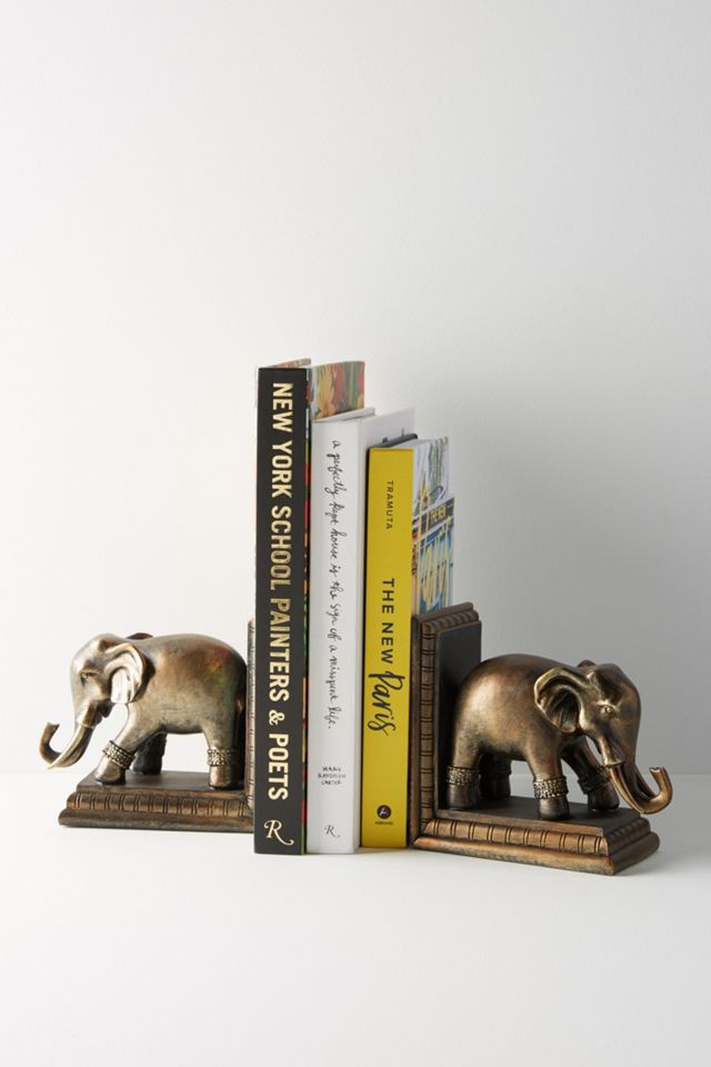Elephant Bookends Anthropologie