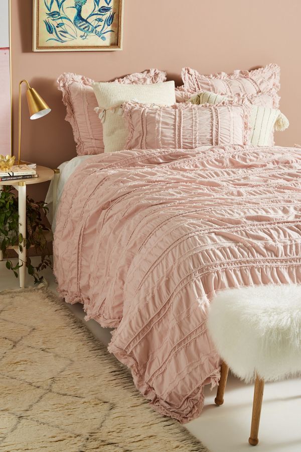 Corded Duvet Cover Anthropologie