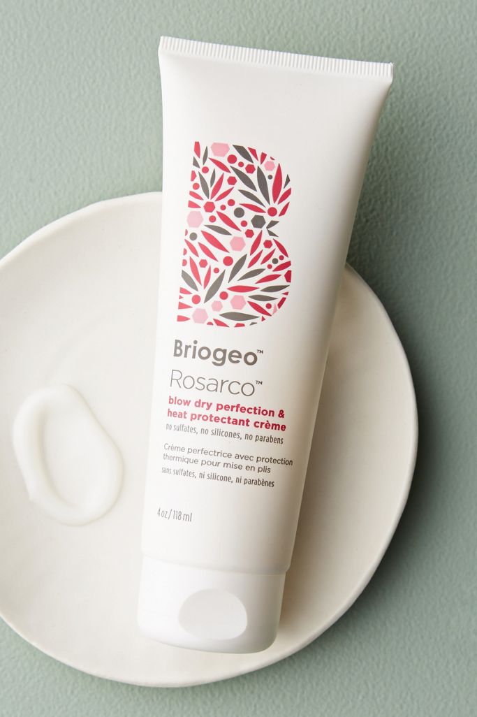 Briogeo Rosarco Blow Dry Perfection & Heat Protectant Creme Anthropologie