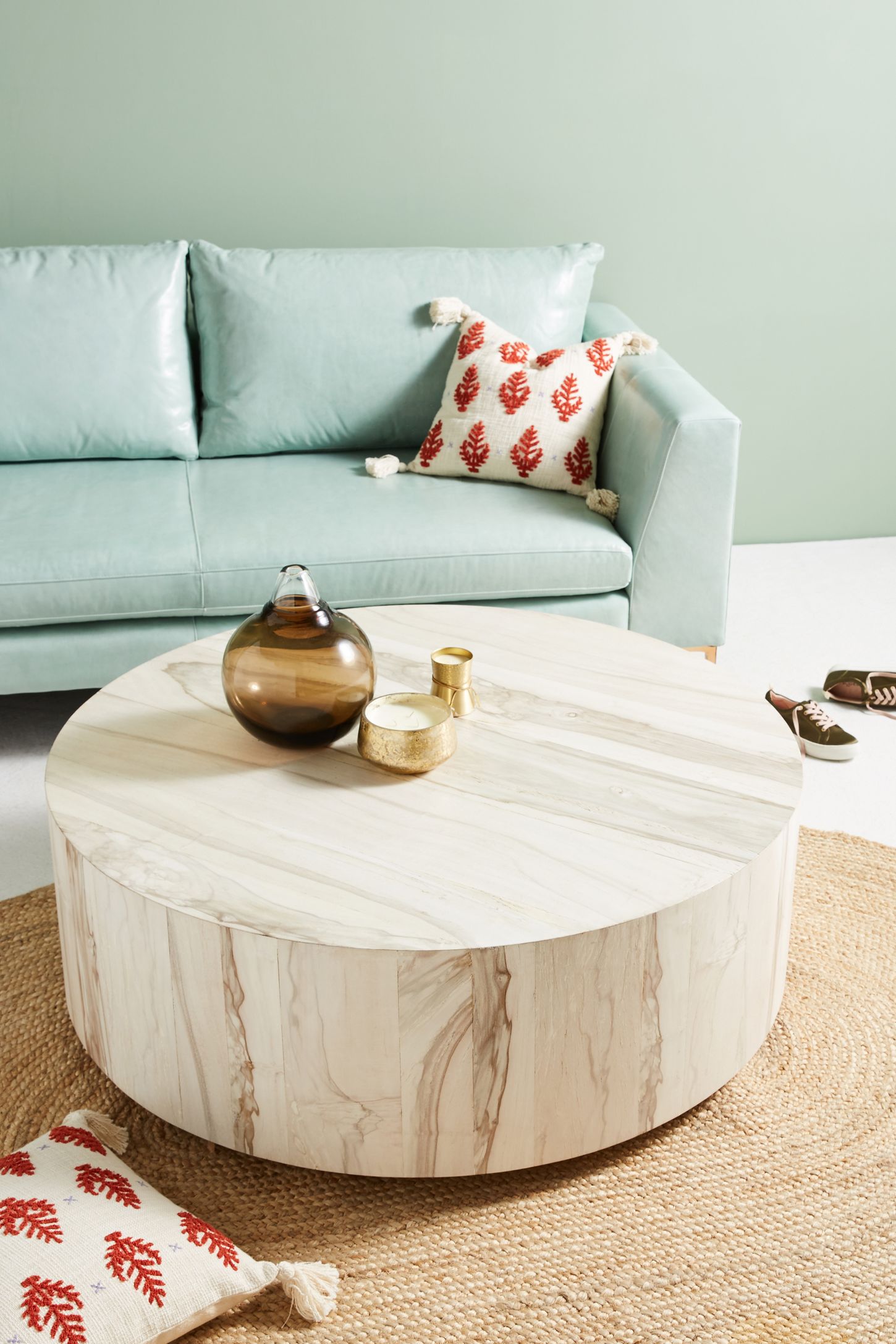 Swirled Drum Coffee Table Anthropologie Uk