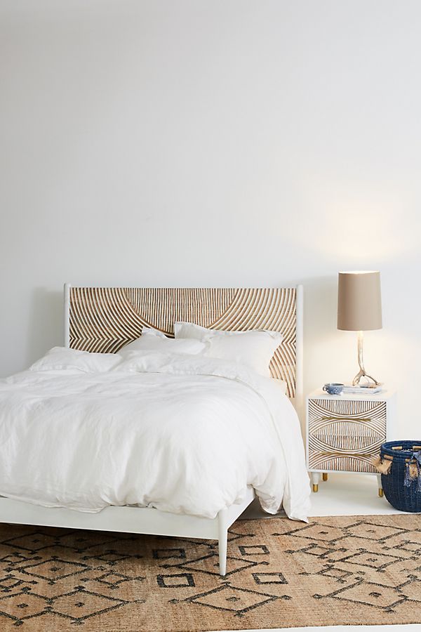 Slide View: 1: Carved Thalia Bed