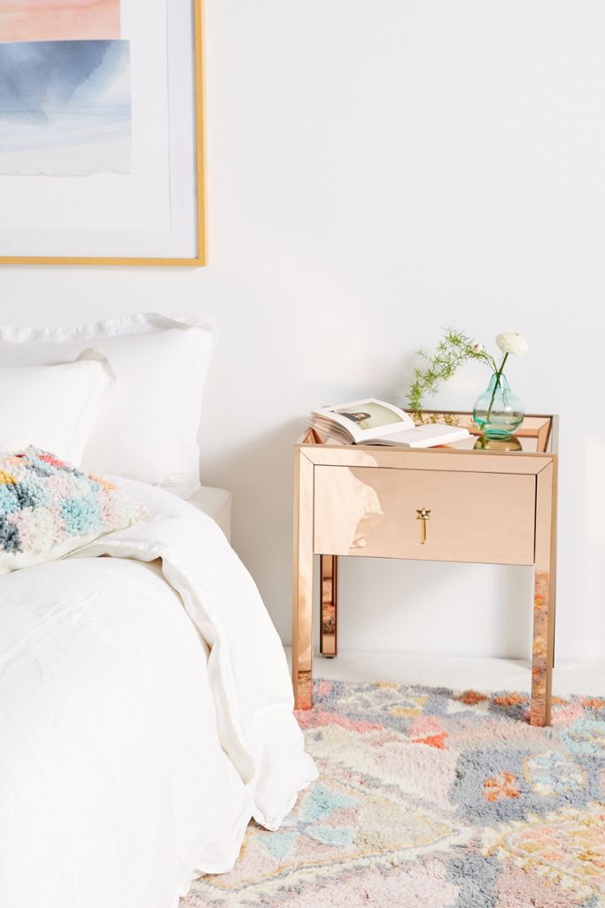 Gracemere Mirrored Nightstand Anthropologie