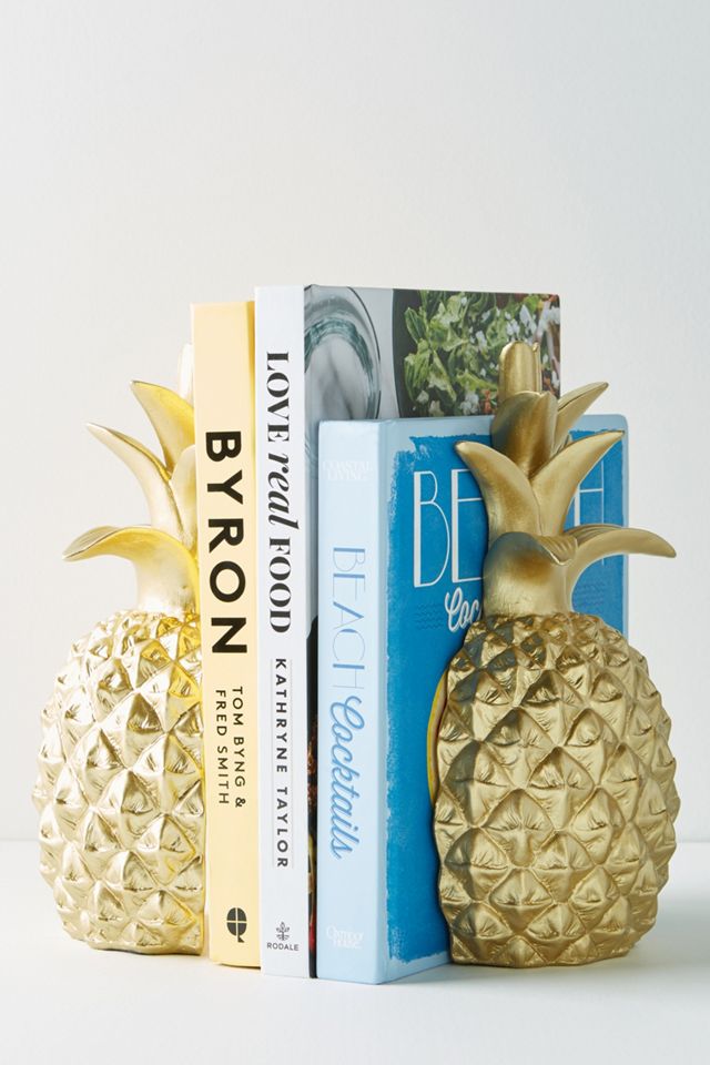 Pineapple Bookends Anthropologie