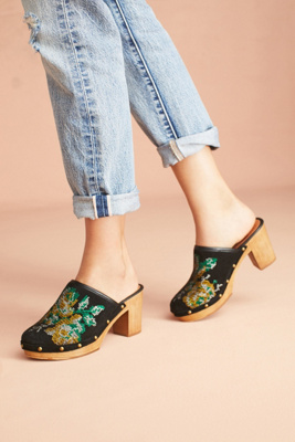 penelope chilvers embroidered clogs