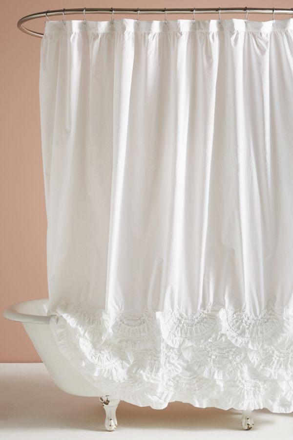 Rivulets Shower Curtain Anthropologie