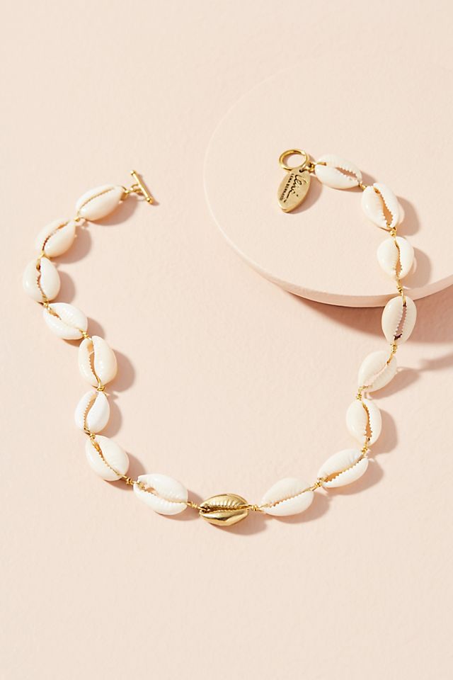 Cowrie Shell Choker Necklace | Anthropologie