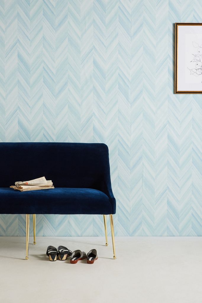 Gradient Chevron Wallpaper | Anthropologie