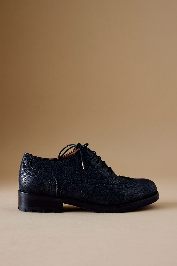 Slide View: 1: Esska Tess Leder Brogues