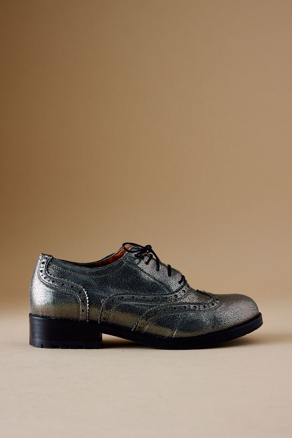 Slide View: 1: Esska Tess Leather Brogues