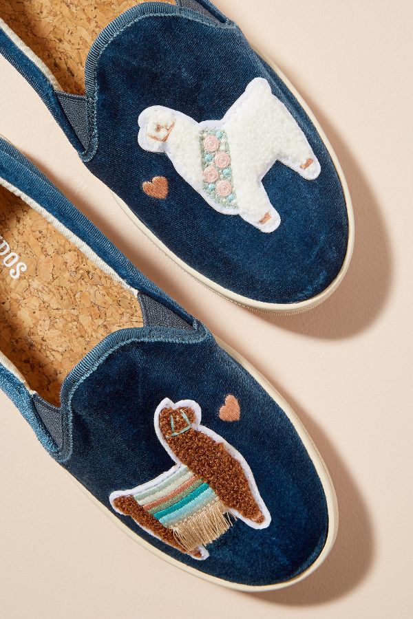 Soludos Llama Love Trainer | Anthropologie UK