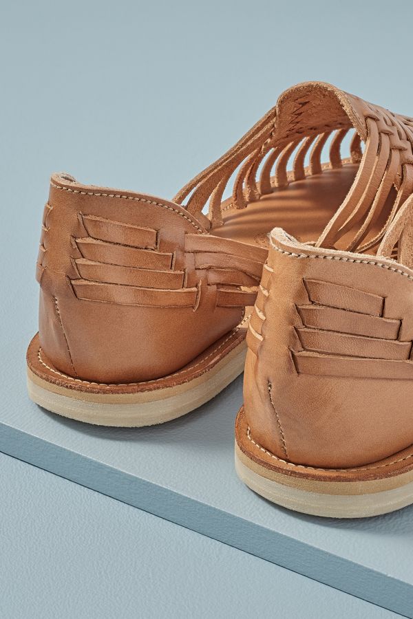 leon and harper woven flats