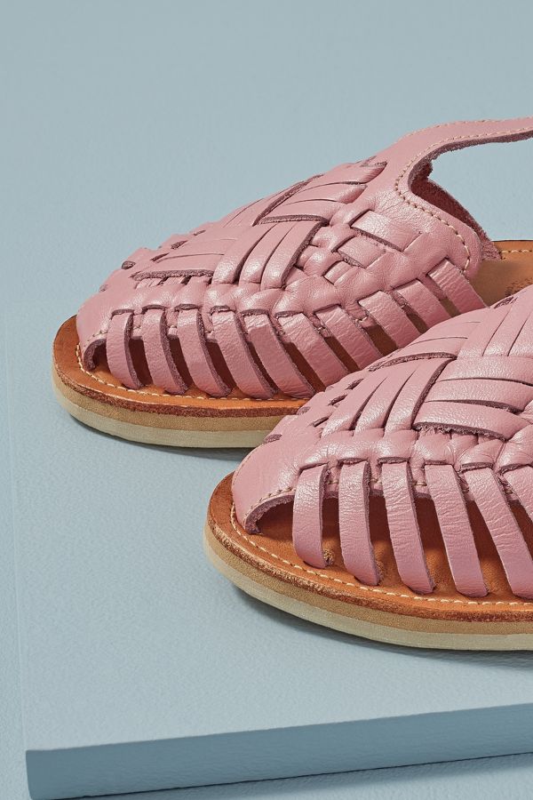 leon and harper woven flats
