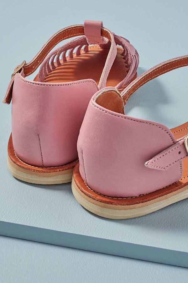 leon and harper woven flats