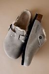 Thumbnail View 4: Birkenstock Boston Shearling Suede Clogs