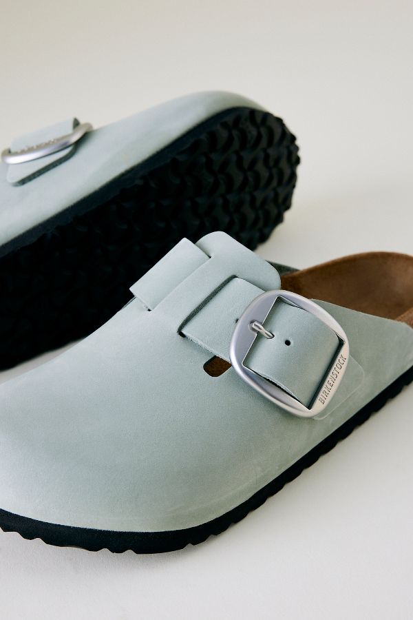 Vista de diapositivas: 3: Zuecos de Cuero Birkenstock Boston con Hebilla Grande