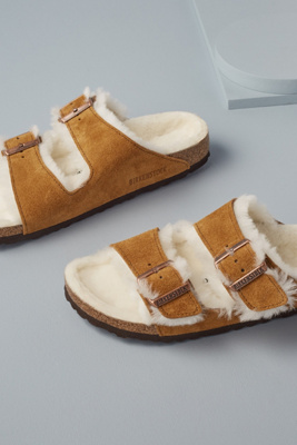 arizona shearling lined birkenstock