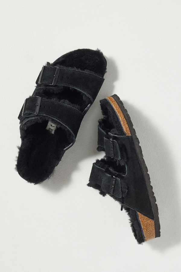 Birkenstock Arizona Sheepskin Sandals Anthropologie UK