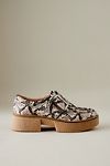 Thumbnail View 1: Chaussures Clarks Linoso Monk Gris Effet-Serpent Cuir