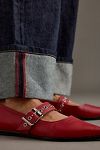 Thumbnail View 1: Von Anthropologie Luna Spitz-Zehe Schnalle Flats