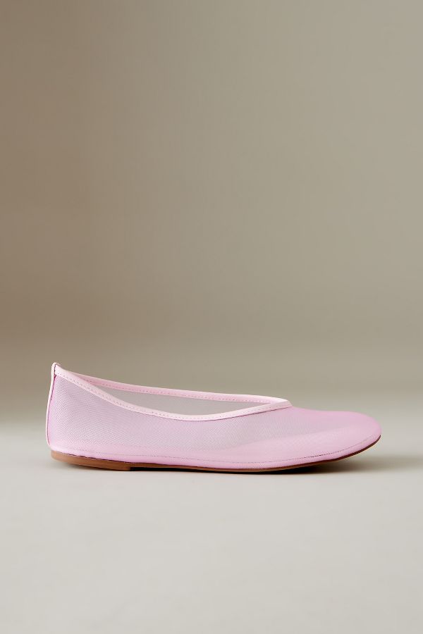 Slide View: 1: By Anthropologie Ballerinas mit Netzstoff