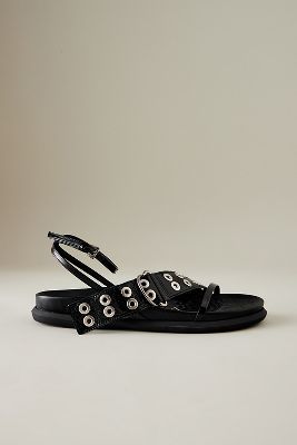 Miista Zilda Ledersandalen mit Schnalle