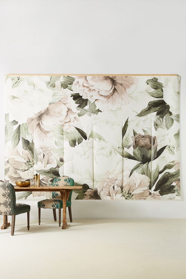 Blush Bouquet Mural