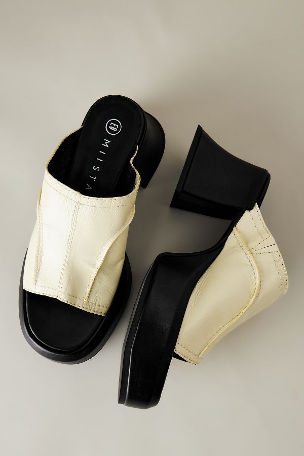 Slide View: 4: Miista Lota Platform Mule Sandals