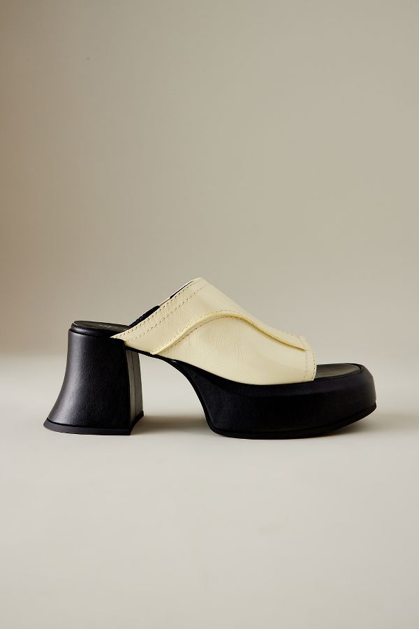 Slide View: 1: Miista Lota Platform Mule Sandals