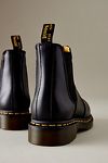 Thumbnail View 3: Dr. Martens 2976 Yellow-Stitch Smooth Leather Chelsea Boots