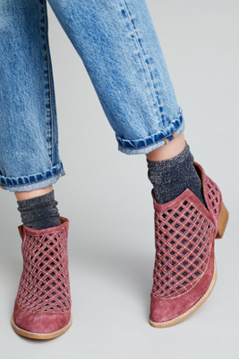 jeffrey campbell perforated booties