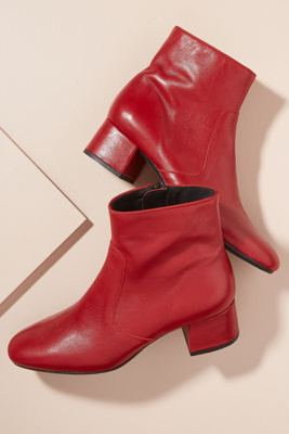 Kanna Patent-Leather Ankle Boots 