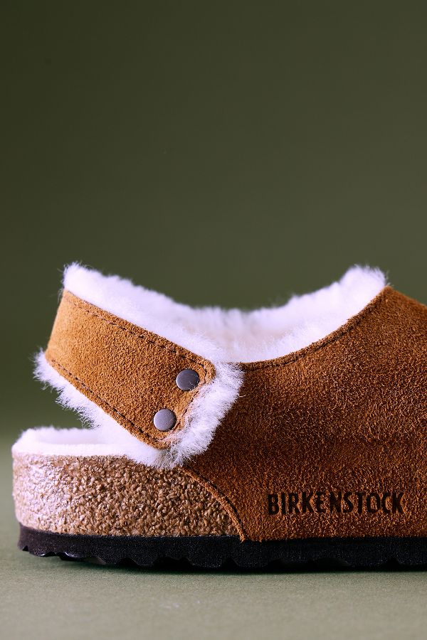 Slide View: 2: Sandales Birkenstock Milano en peau de mouton