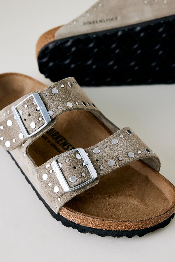 Vista de diapositivas: 4: Sandalias Birkenstock Arizona con Tachuelas