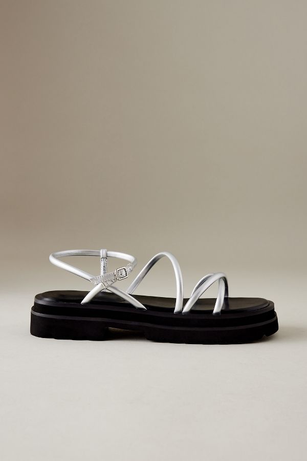 Slide View: 1: Sandales à Brides Bout-Ouvert Charles & Keith